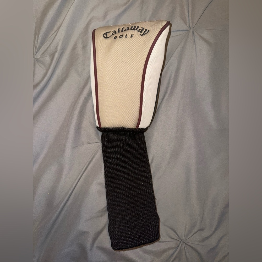 Callaway Golf Headcover Beige and Black